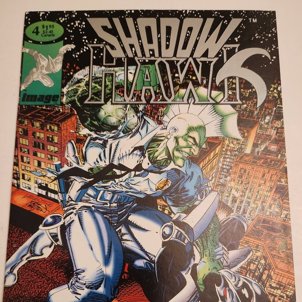 Shadow Hawk #4 (1993) Image Comics, Vol. 1, Erik Larsen, NM